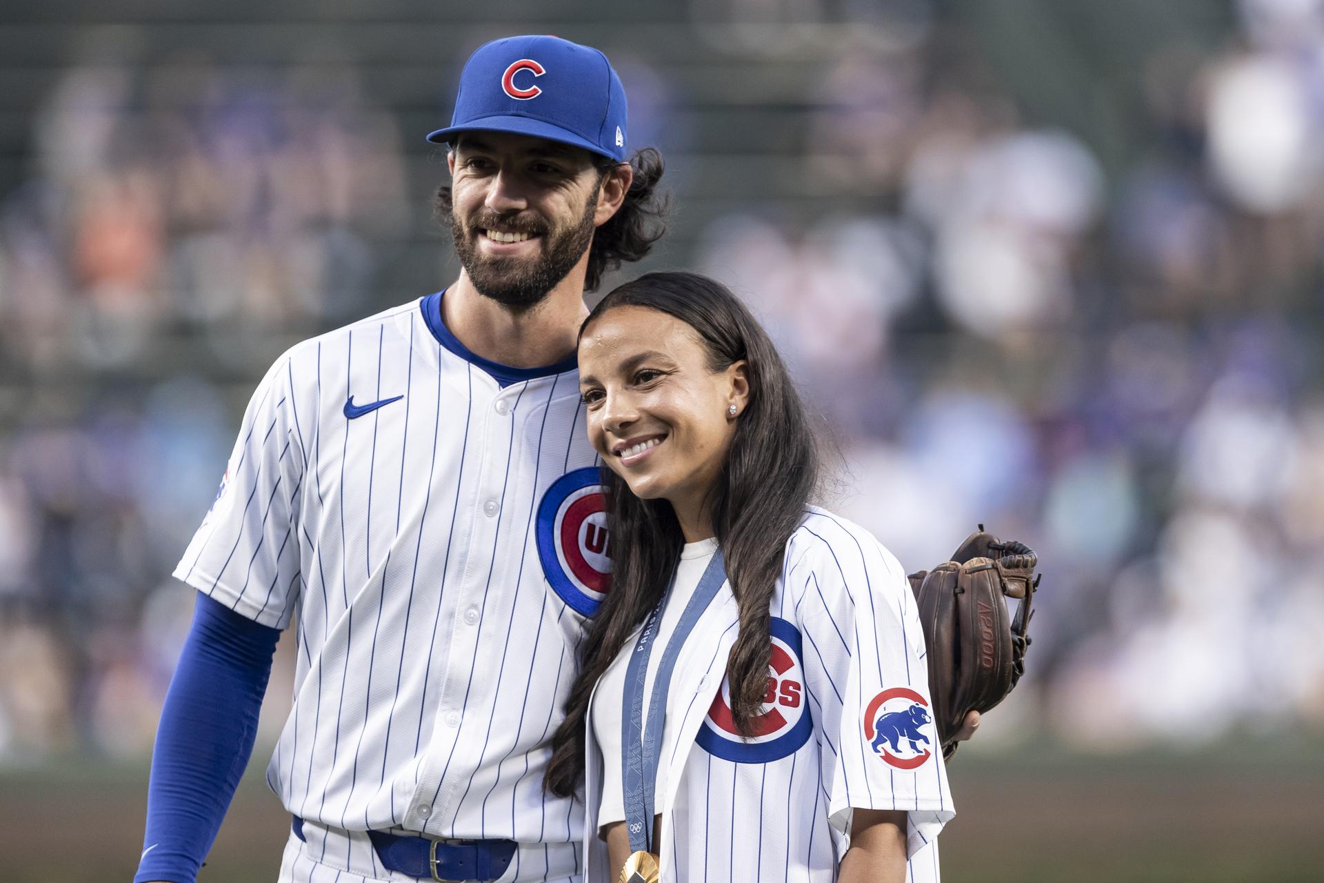 Dansby and Mallory Swanson