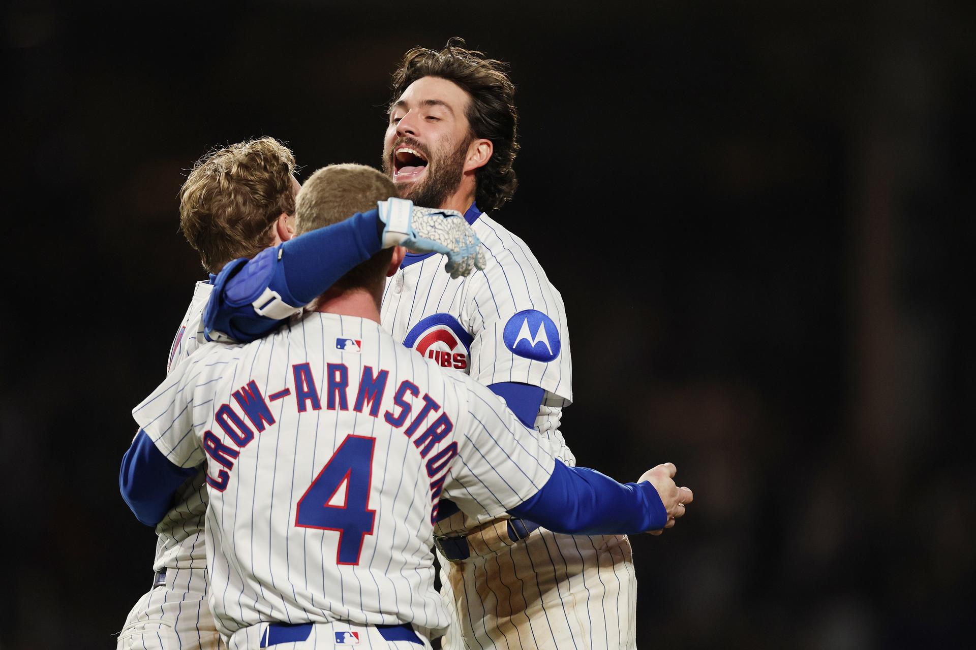 Ian Happ, Pete Crow-Armstrong and Dansby Swanson