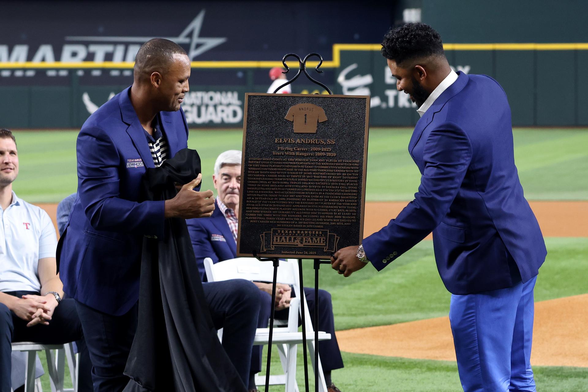 Elvis Andrus and Adrian Beltré