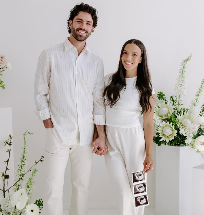 Dansby and Mallory Swanson
