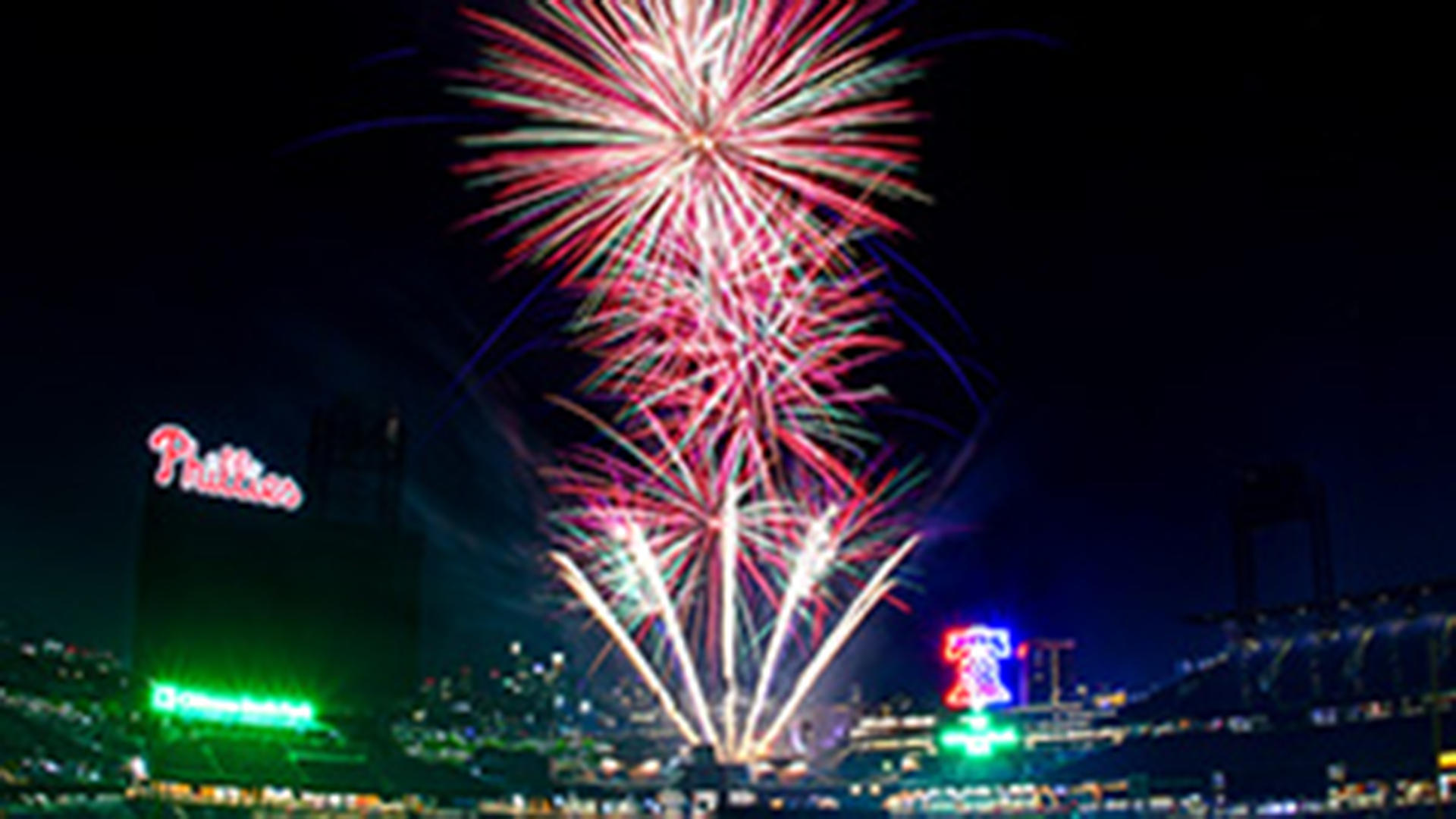 Fireworks at Citizens Bank Park