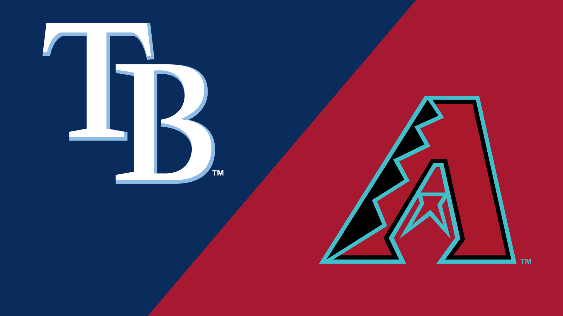 Rays and Diamondbacks