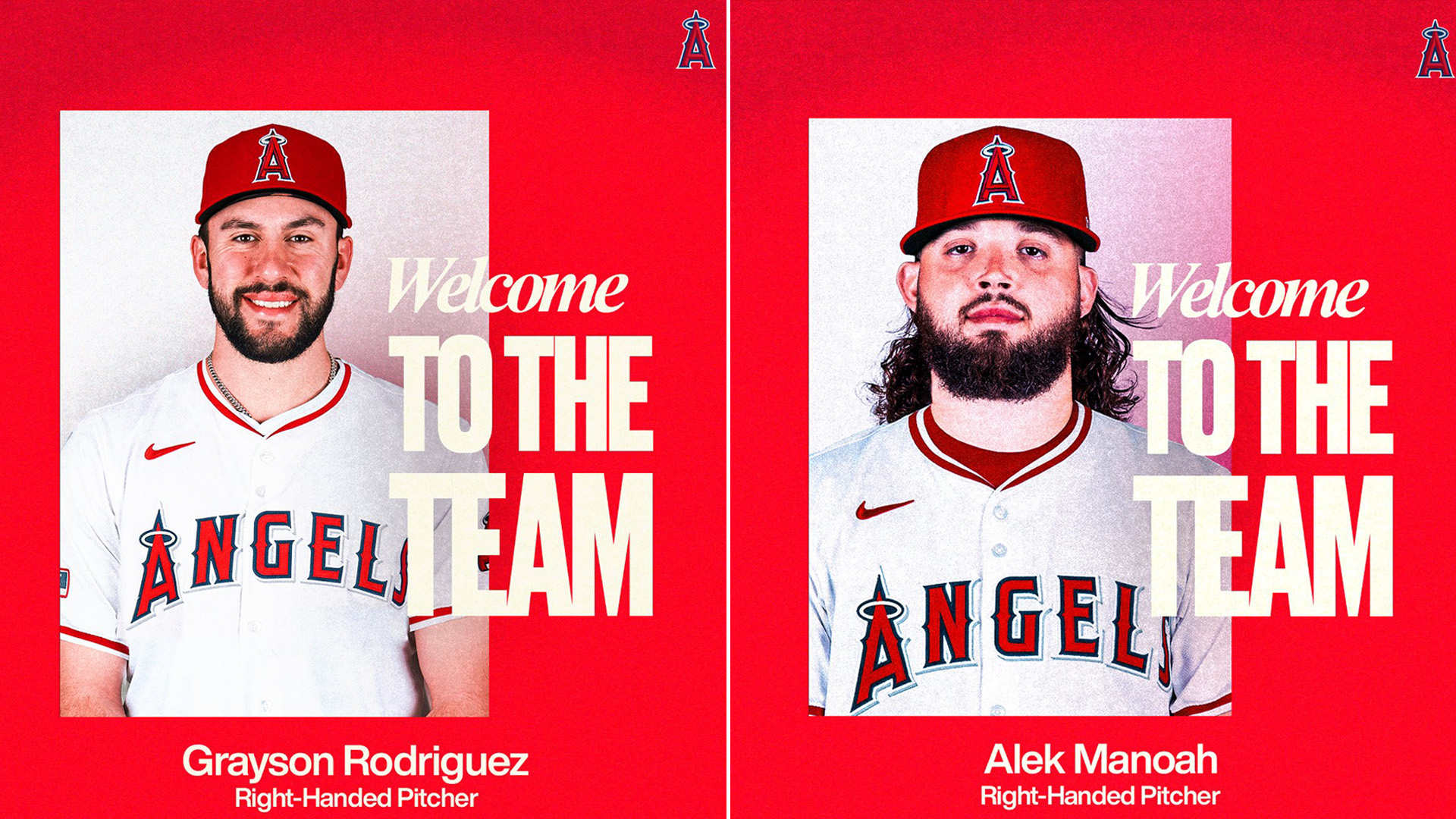 Grayson Rodriguez and Alek Manoah Angels graphic