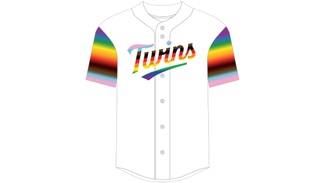 Your purchase of this special ticket package includes an exclusive Twins Pride jersey.