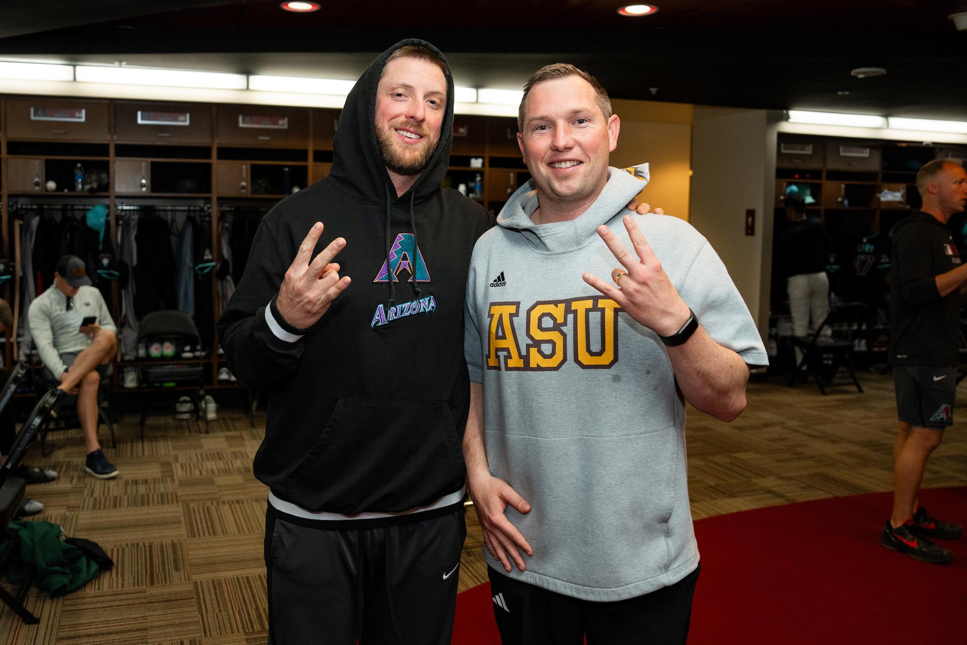 Merrill Kelly and Kenny Dillingham