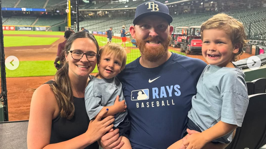 Autumn and Zack Littell with sons Drew and Wyatt