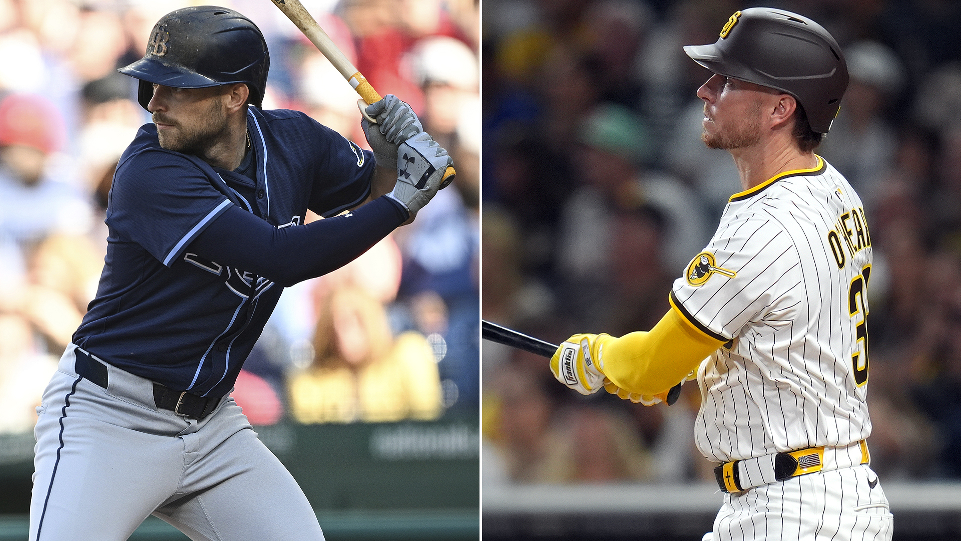 Brandon Lowe and Ryan O'Hearn