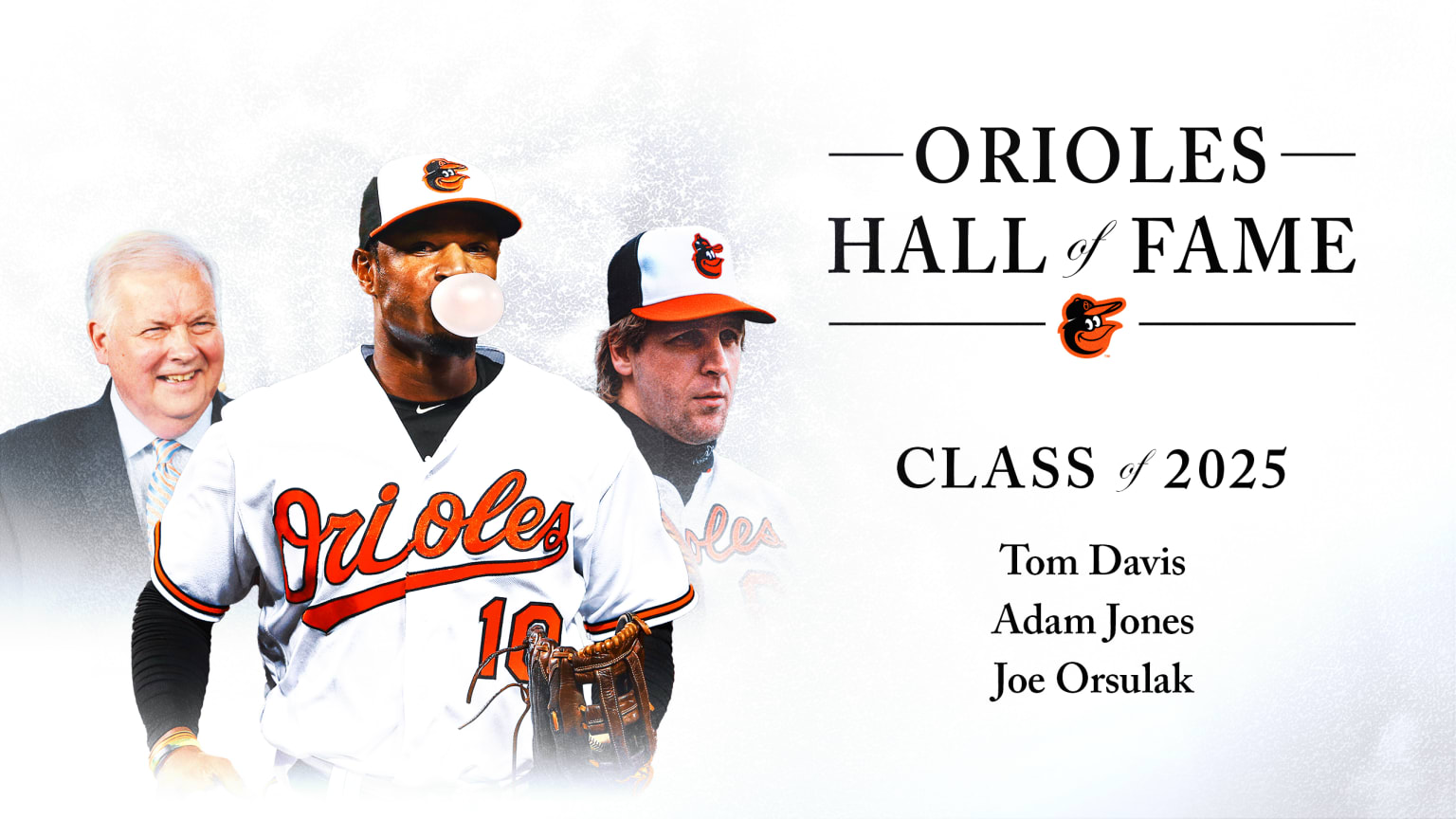 Orioles Hall of Fame Class of 2025