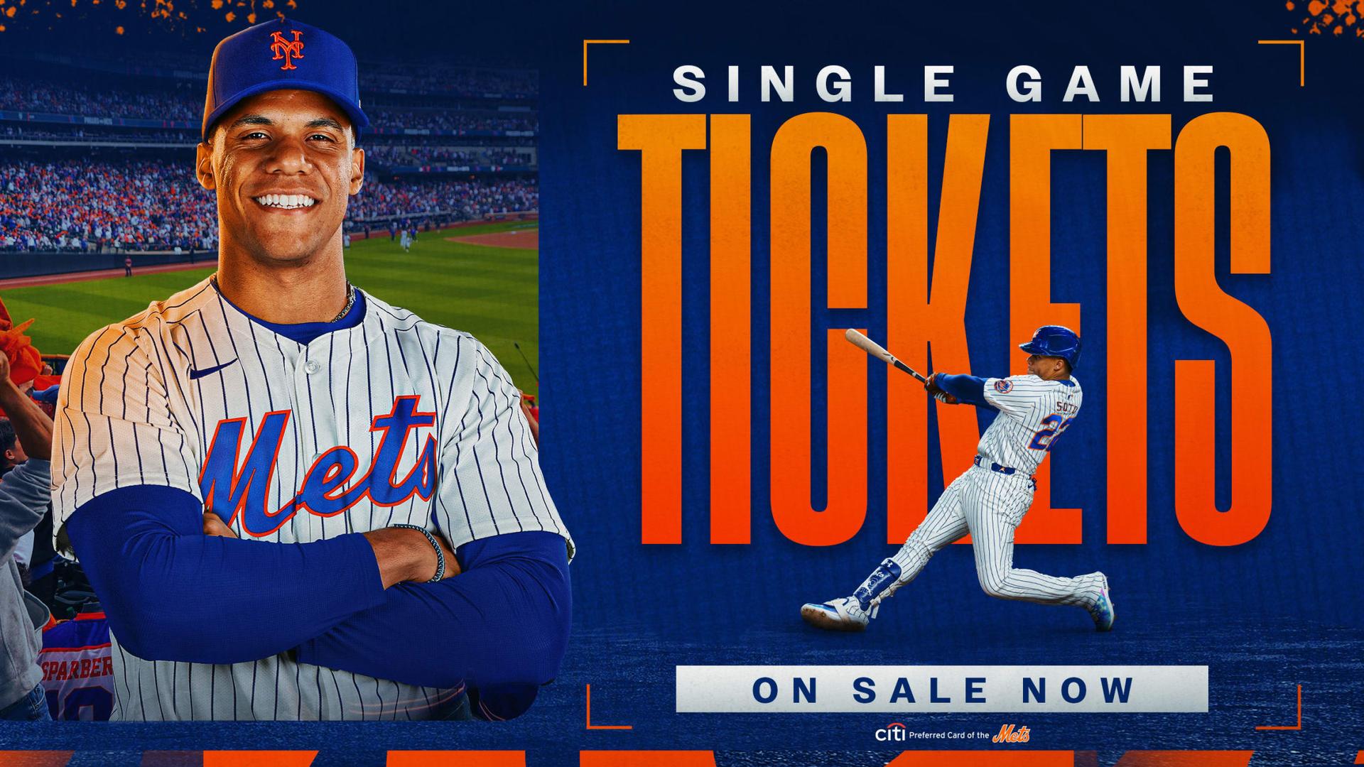 Mets single-game tickets