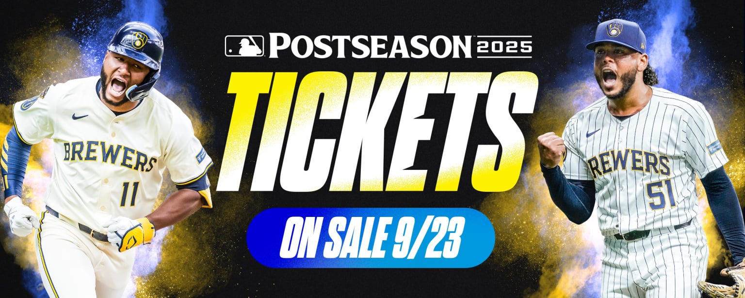 Brewers 2025 Postseason Tickets
