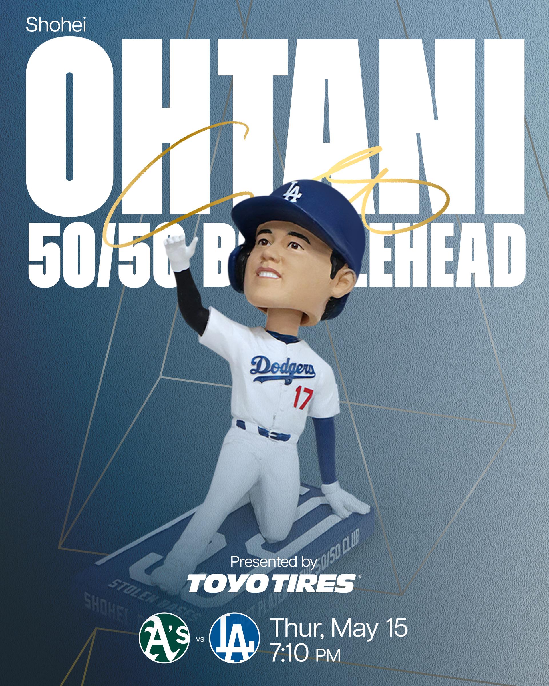 Shohei Ohtani 50/50 bobblehead