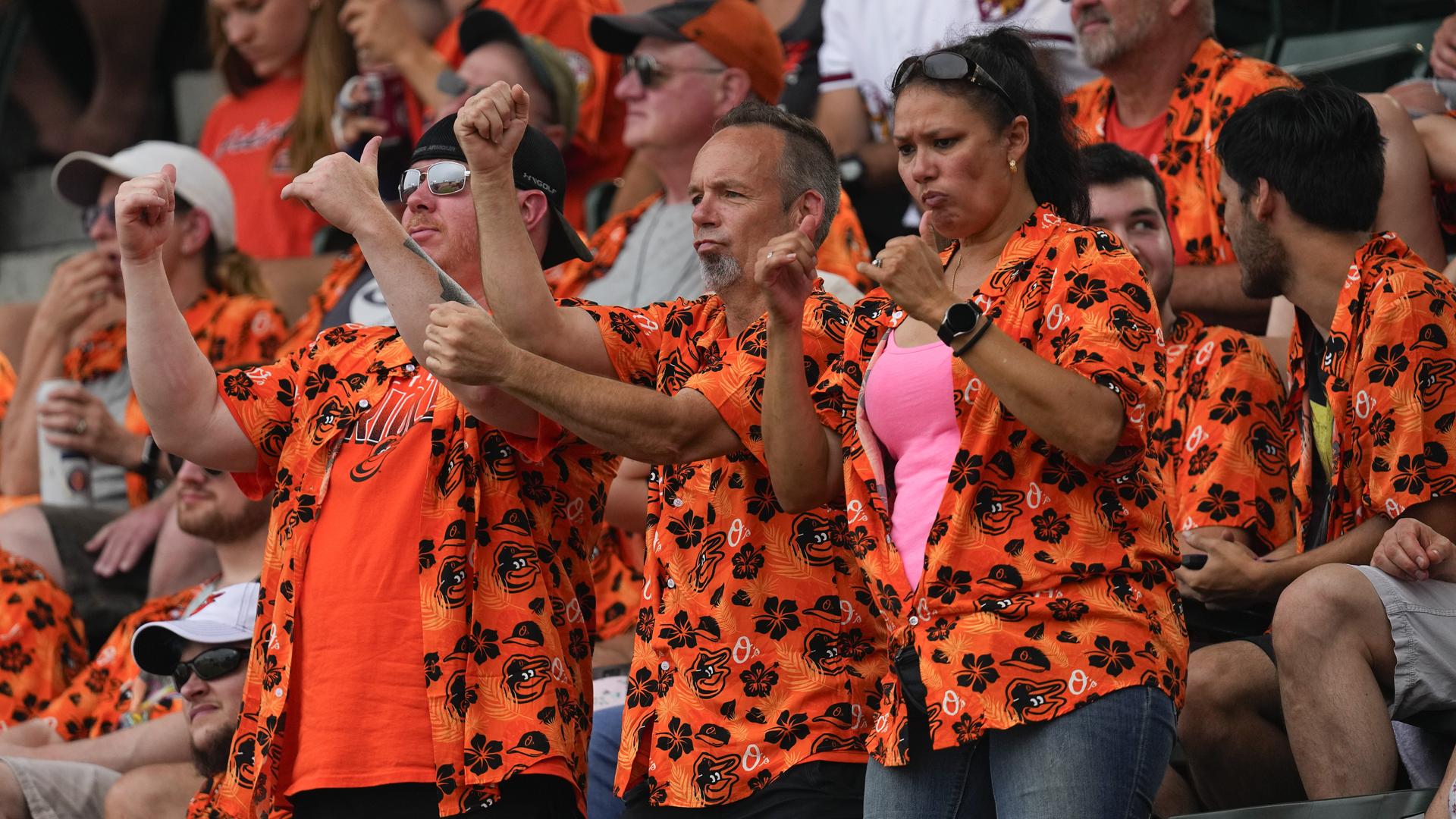 Orioles Hawaiian shirts