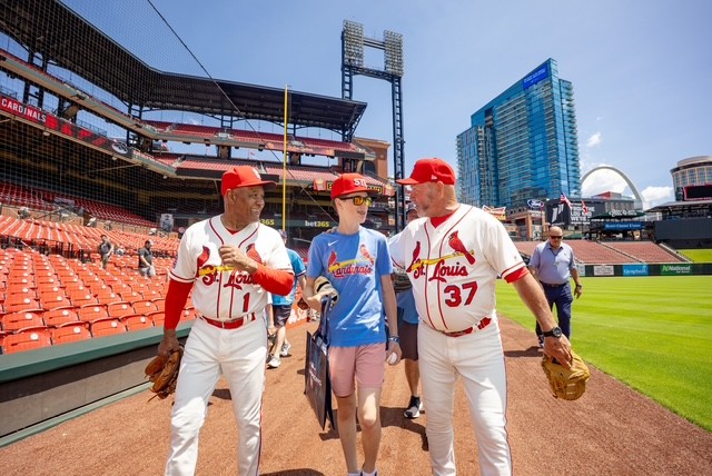 Ozzie Smith, Zack Williams and Scott Terry