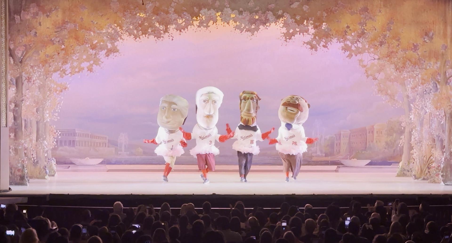 Racing Presidents in The Nutcracker
