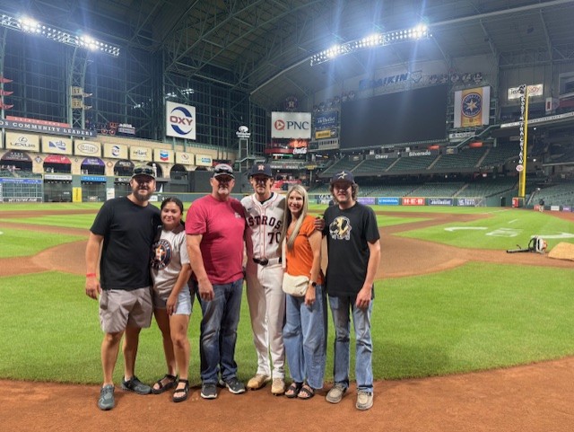 Jayden Murray and family
