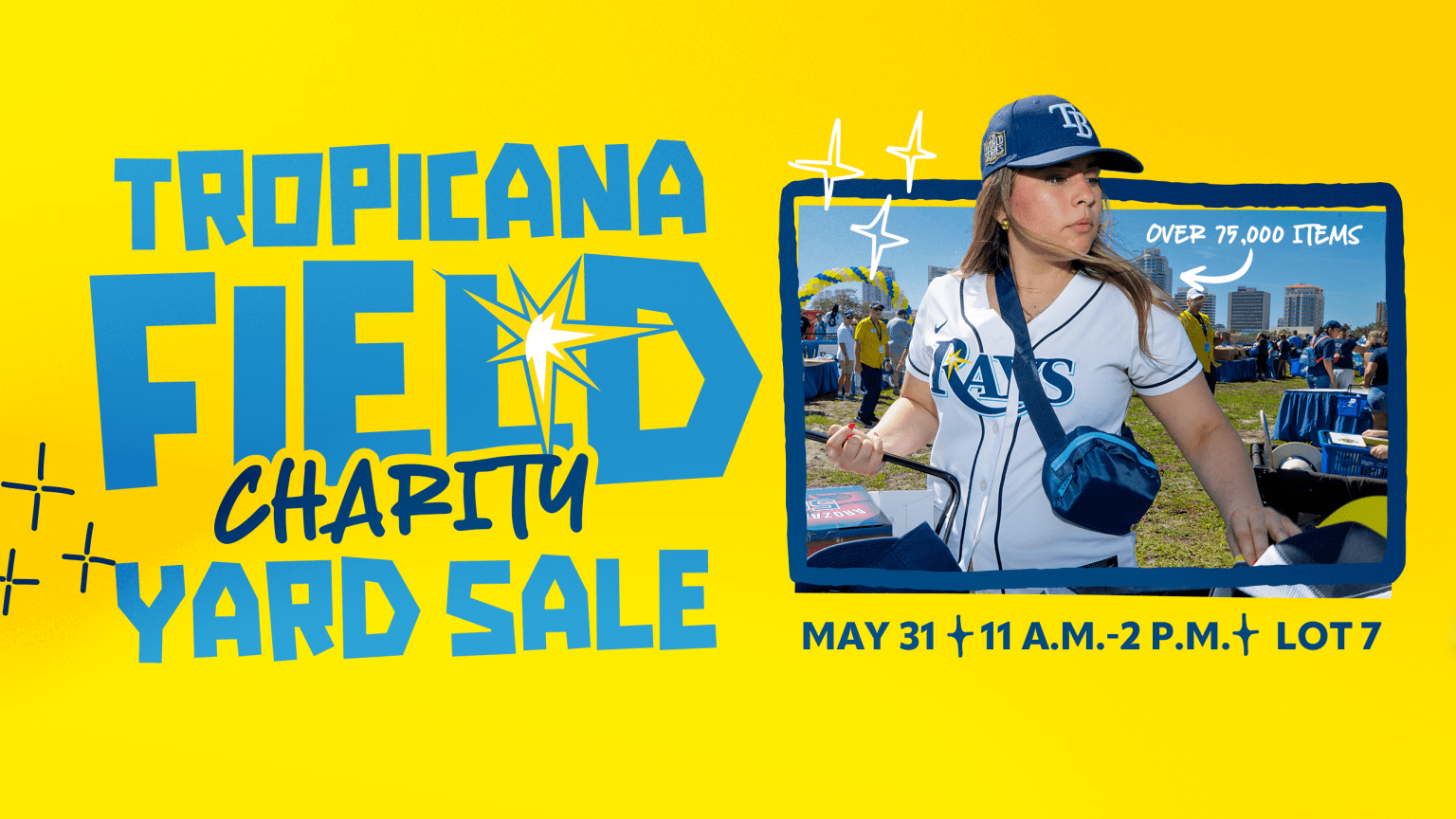 Tropicana Field Charity Yard Sale