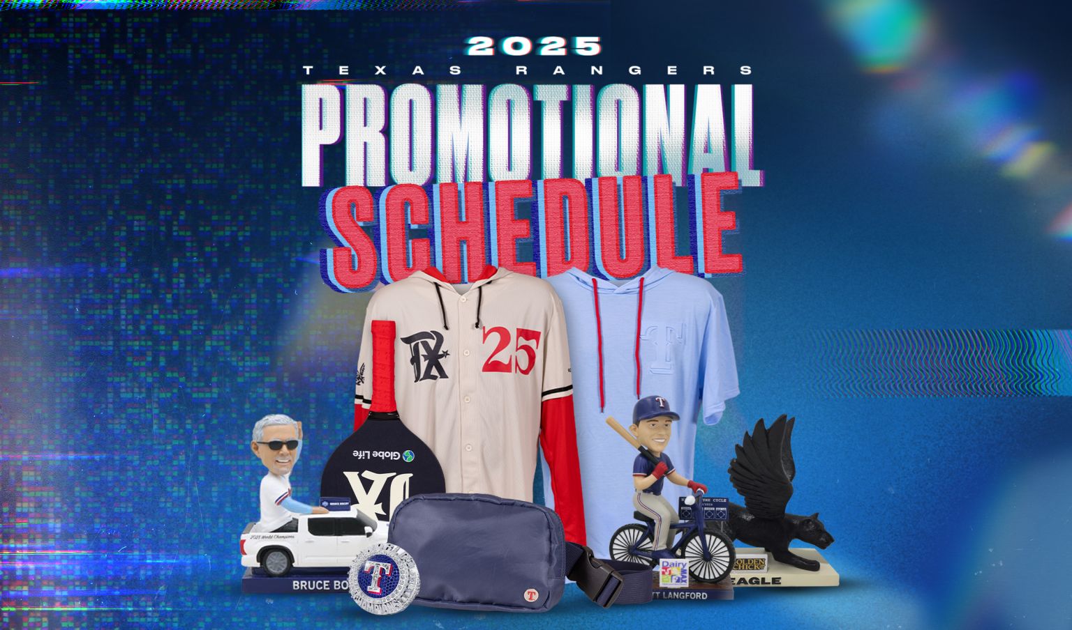 Rangers' promotional schedule