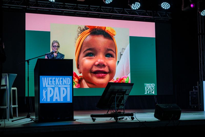 Hallie Lorber, president of the David Ortiz Children’s Fund