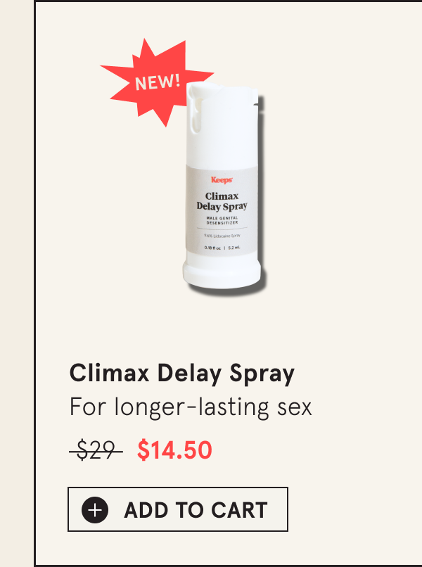 Climax Delay Spray