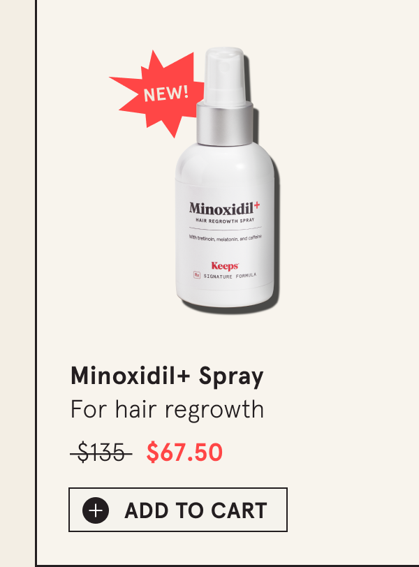 NEW: Minoxidil+ Spray