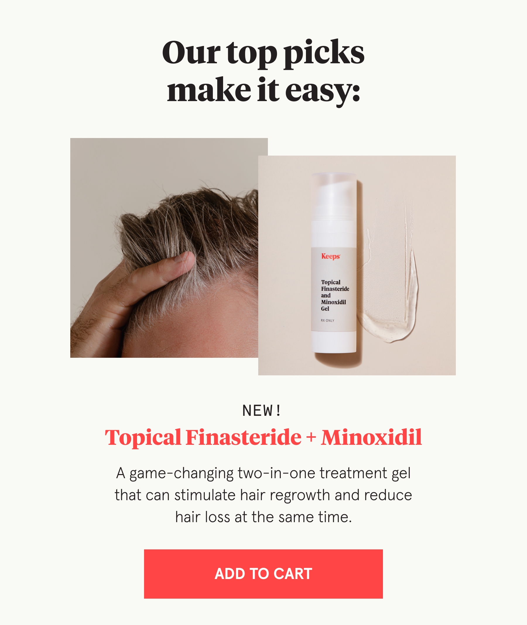 Topical Finasteride and Minoxidil