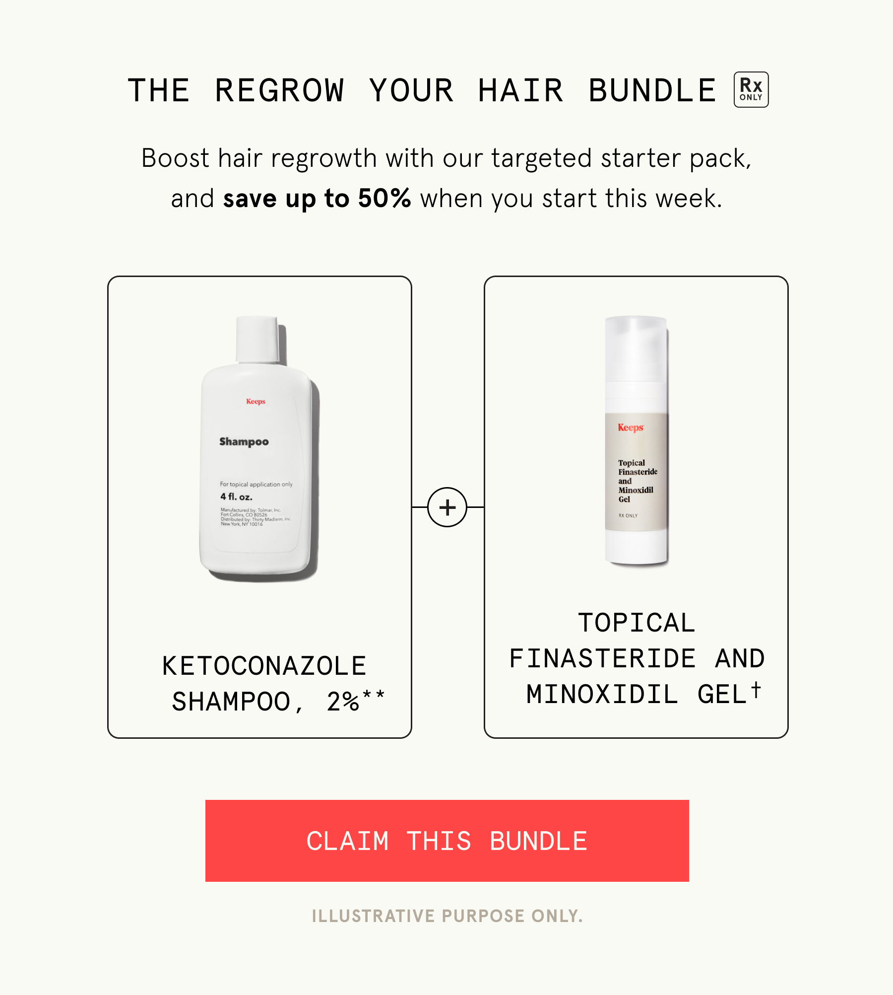 The Regrow Your Hair Bundle