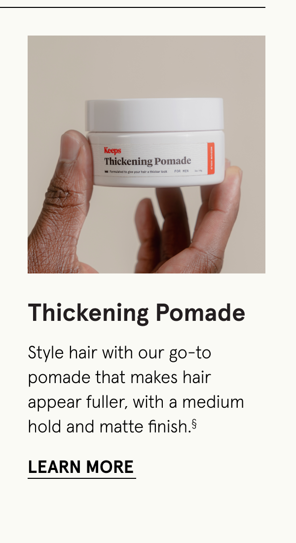 Thickening Pomade