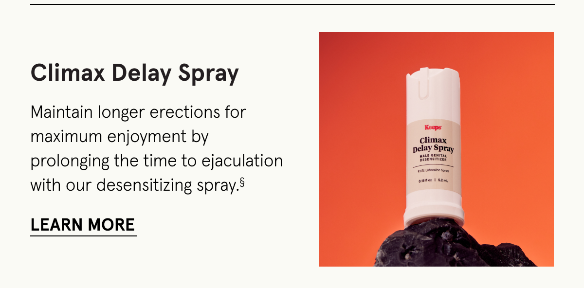 Climax Delay Spray