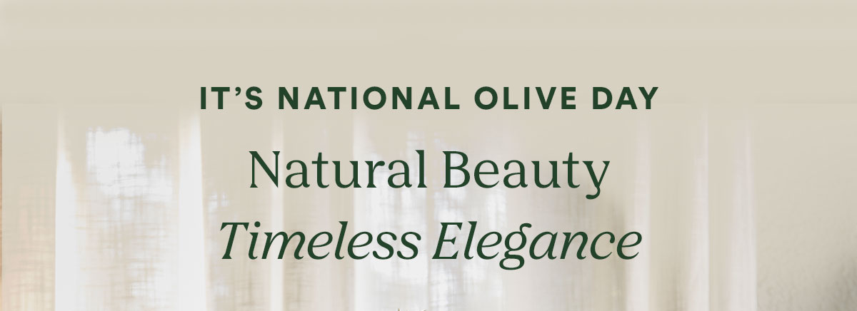 It's National Olive Day