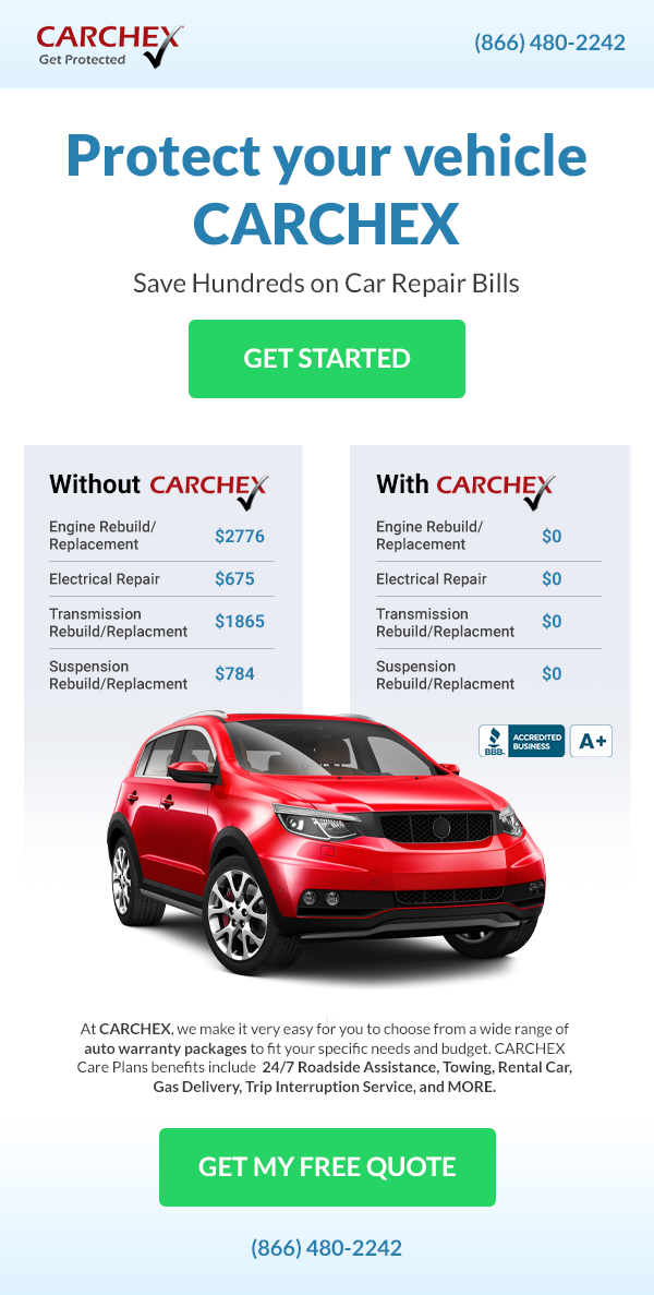 CARCHEX can save you hundreds – even thousands of dollars in covered ...