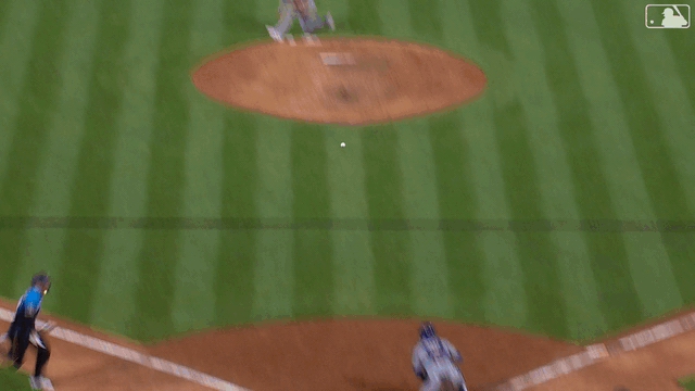 An animated GIF of the Phillies' back-to-back slides at home plate on Friday night