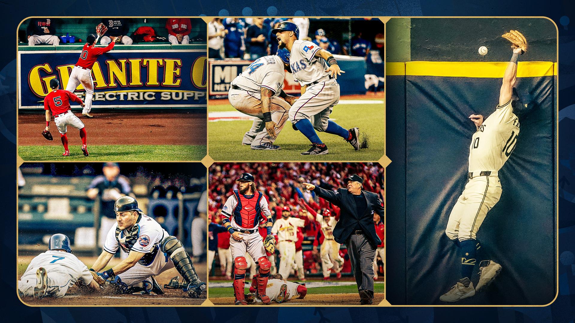 Odd MLB postseason plays