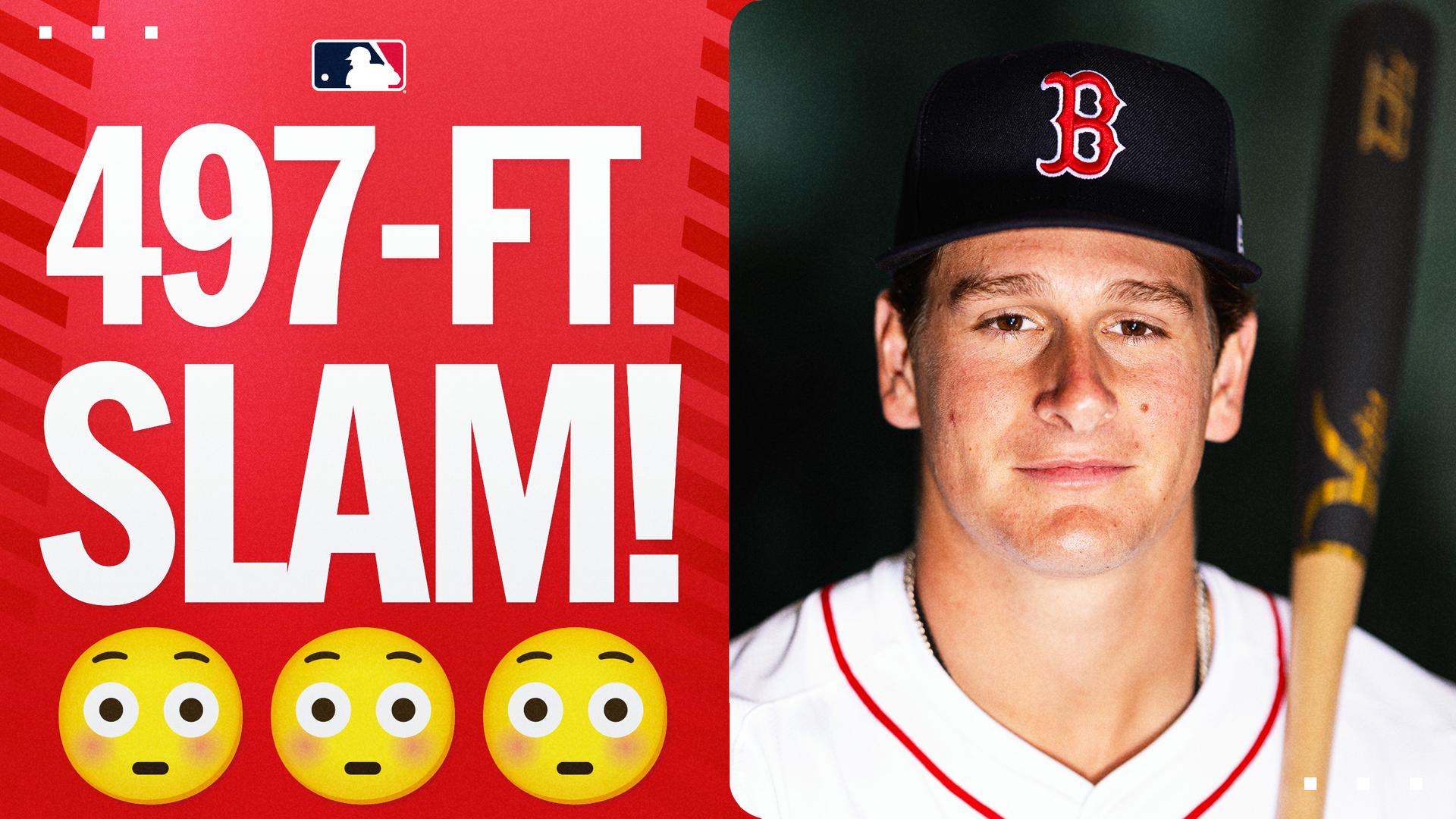 Roman Anthony's 497-foot grand slam