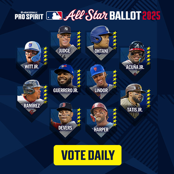 The 2025 PRO SPIRIT MLB All-Star Ballot is Here!