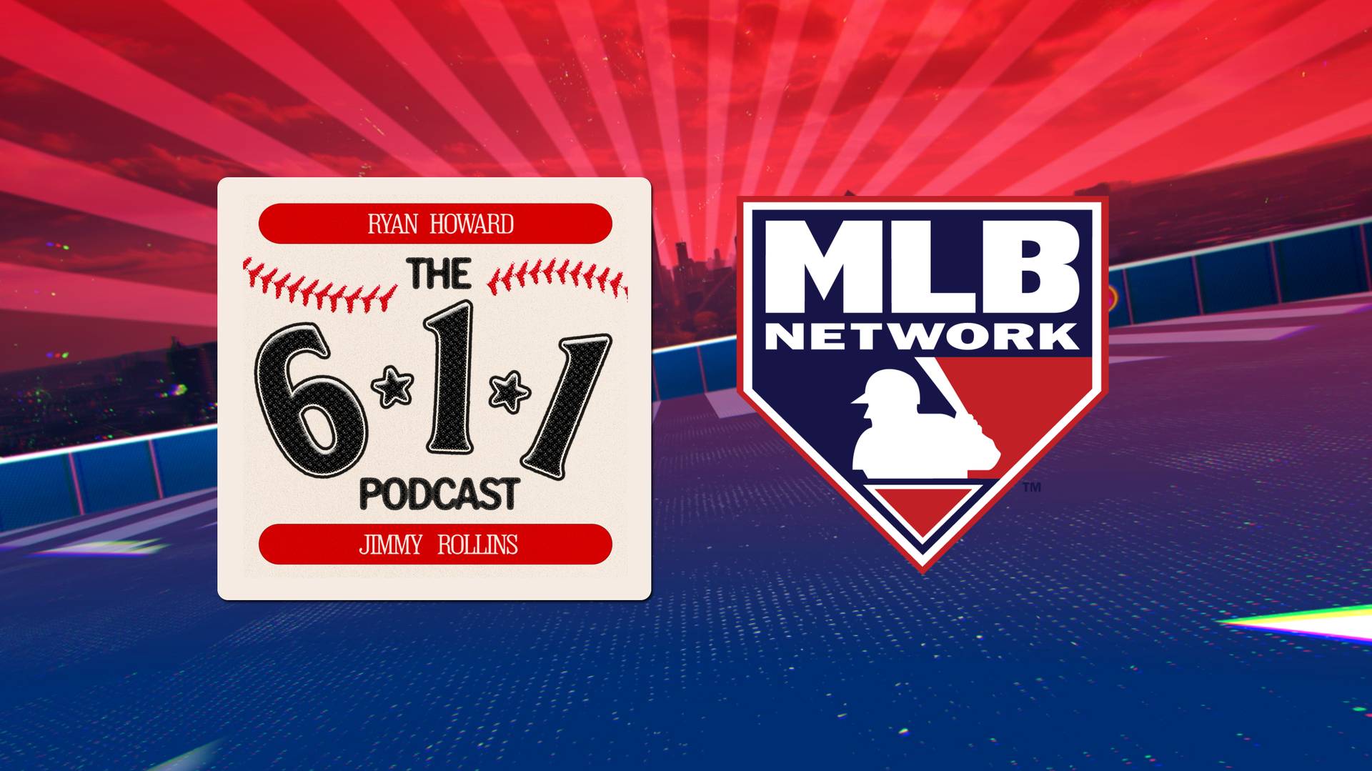 The 6-1-1 Podcast and MLB Network logos