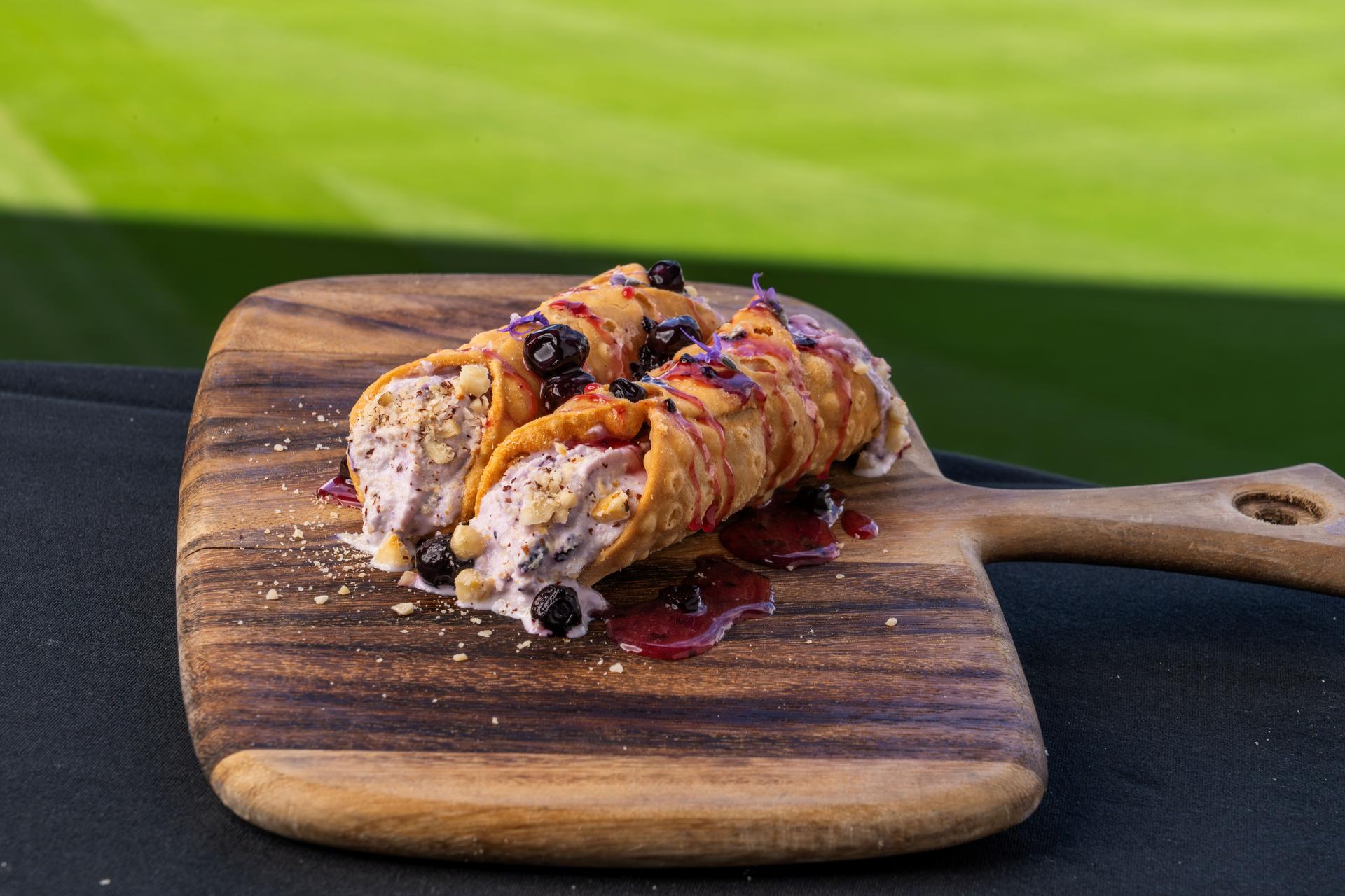 Mariners offering Huckle-Nut Cannoli