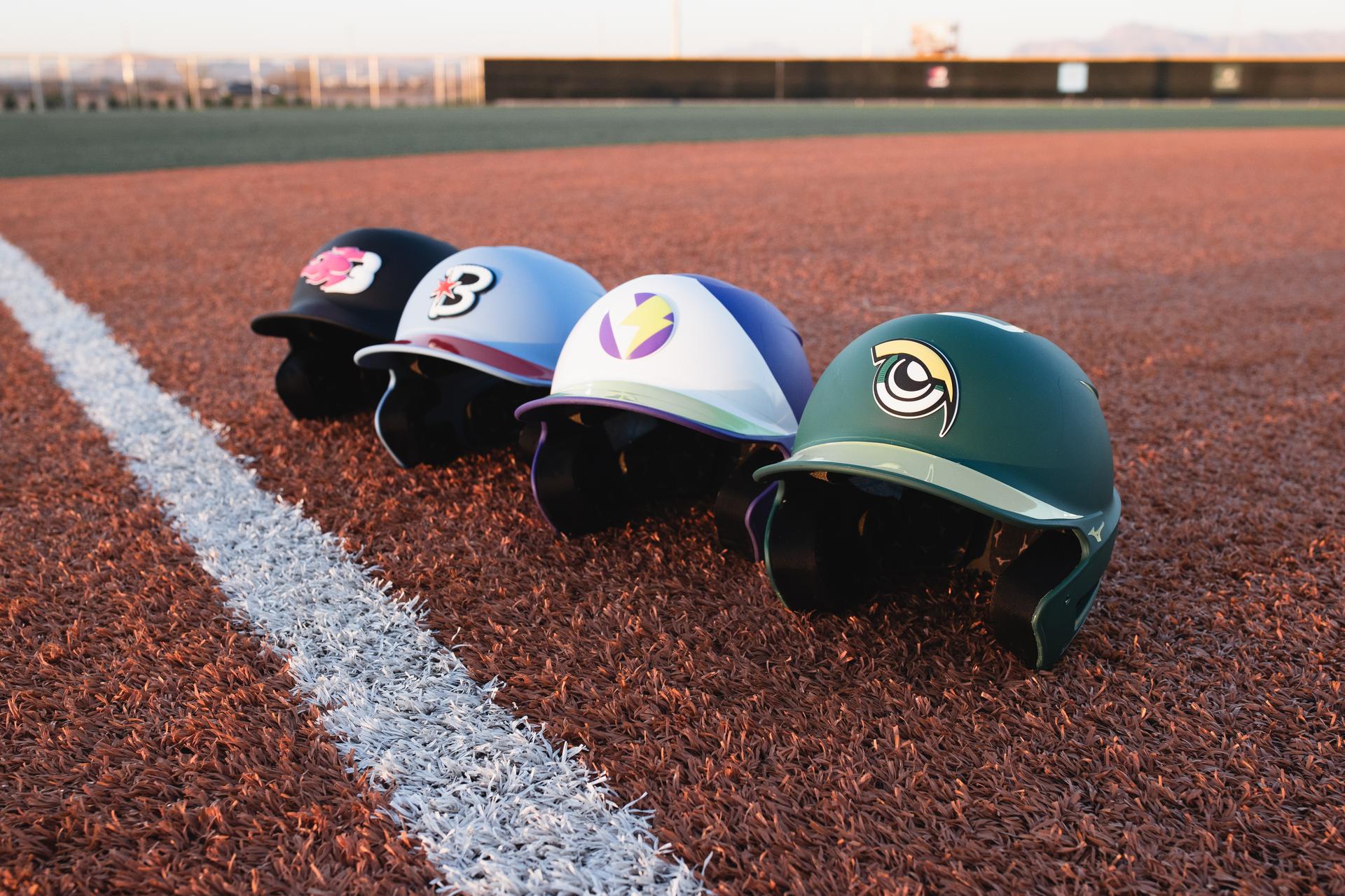 The helmets for Blaze, Bandits, Volts and Talons