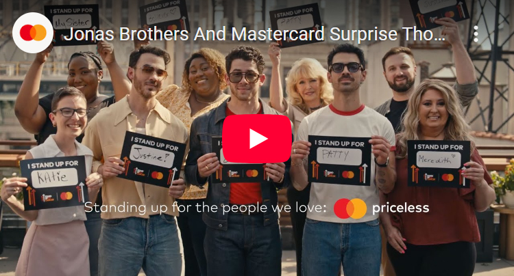 The Jonas Brothers and Stand Up To Cancer