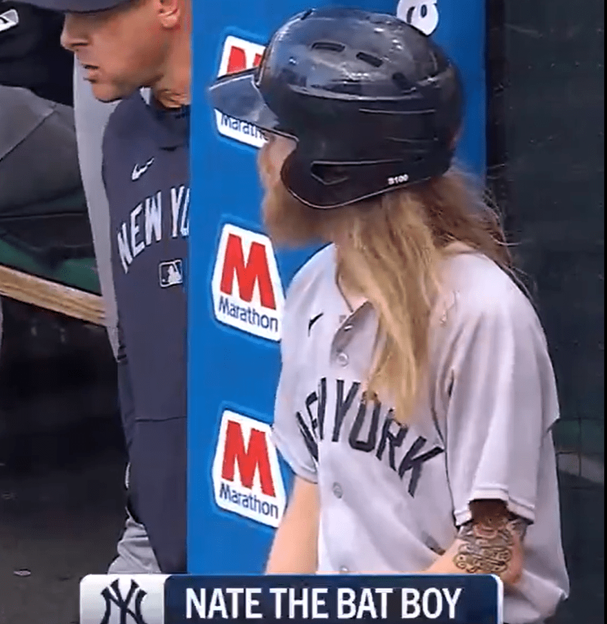 Cleveland bat boy, Nate