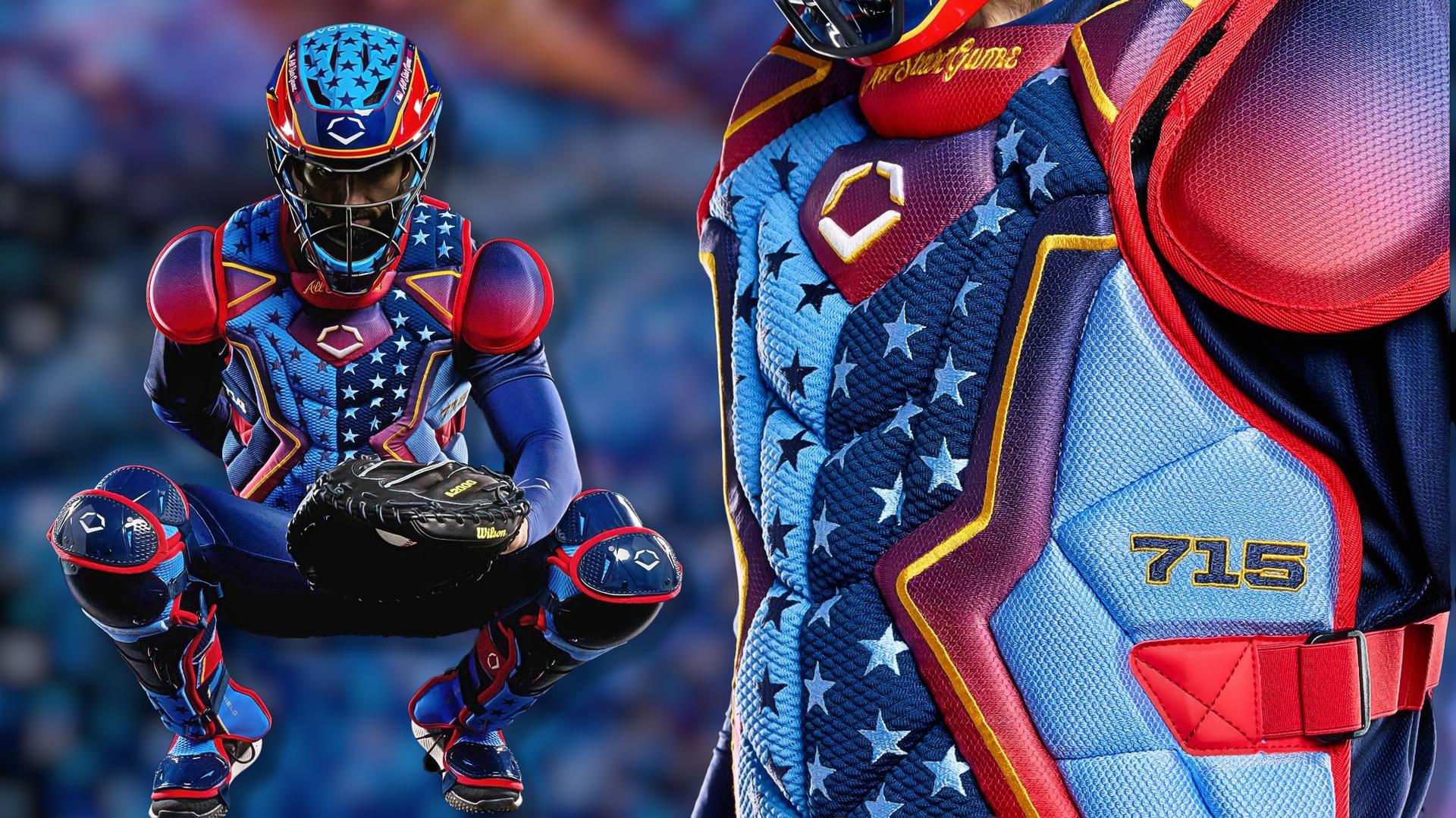 Home Run Derby catcher's gear