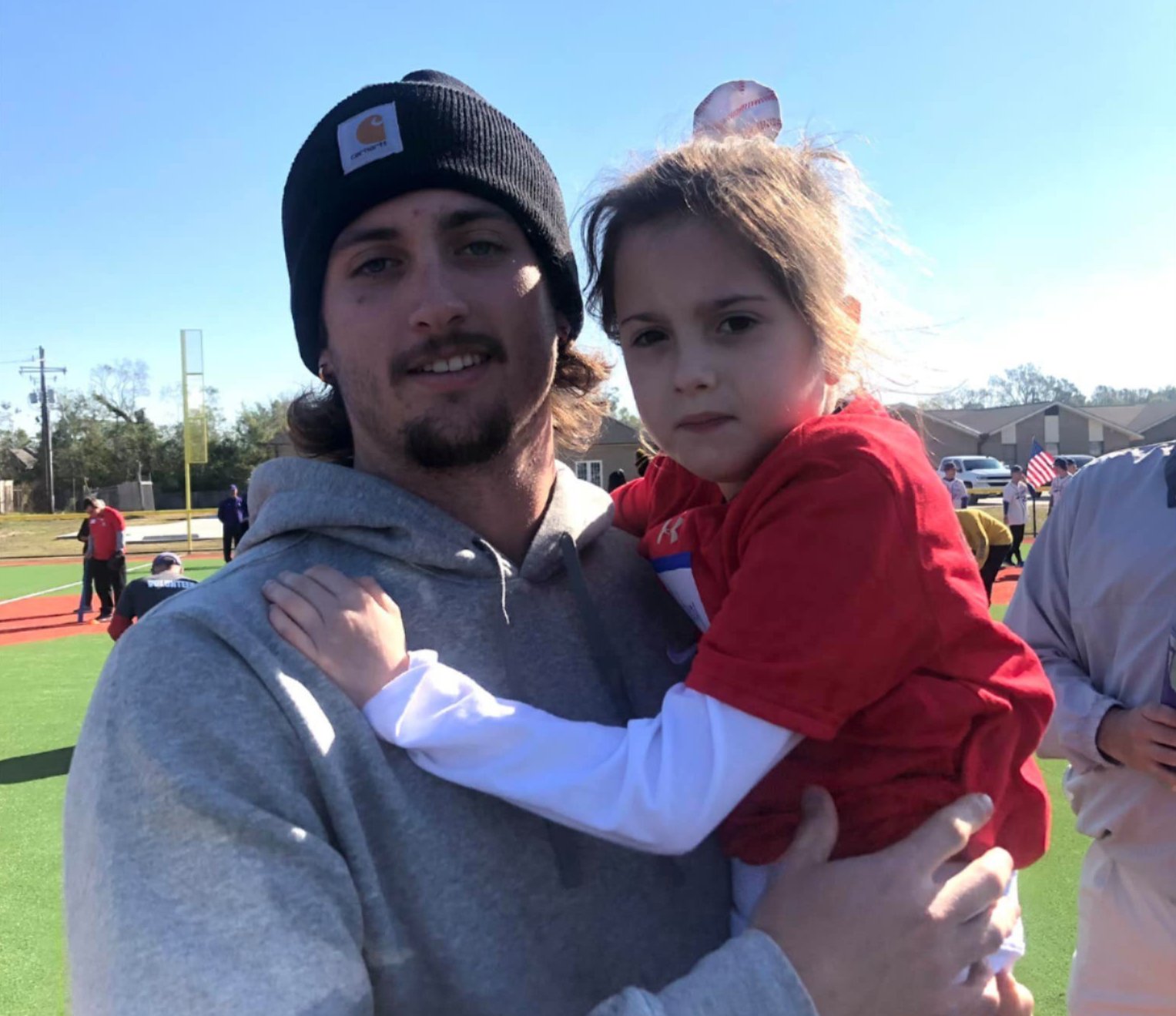 Dylan Crews and Aubrey White