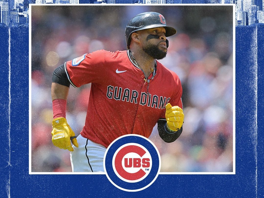 Carlos Santana goes to the Cubs