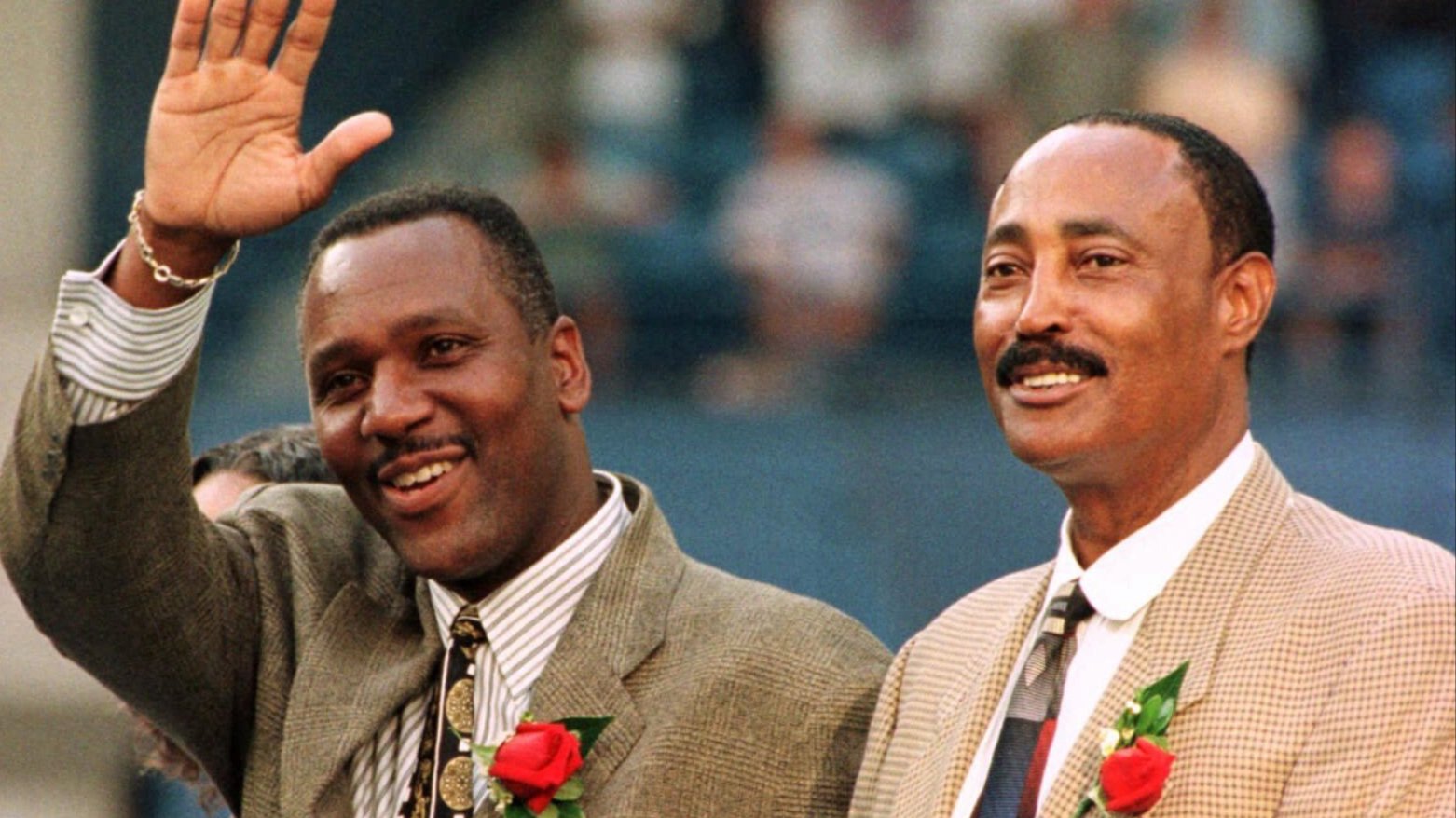 Joe Carter and Cito Gaston