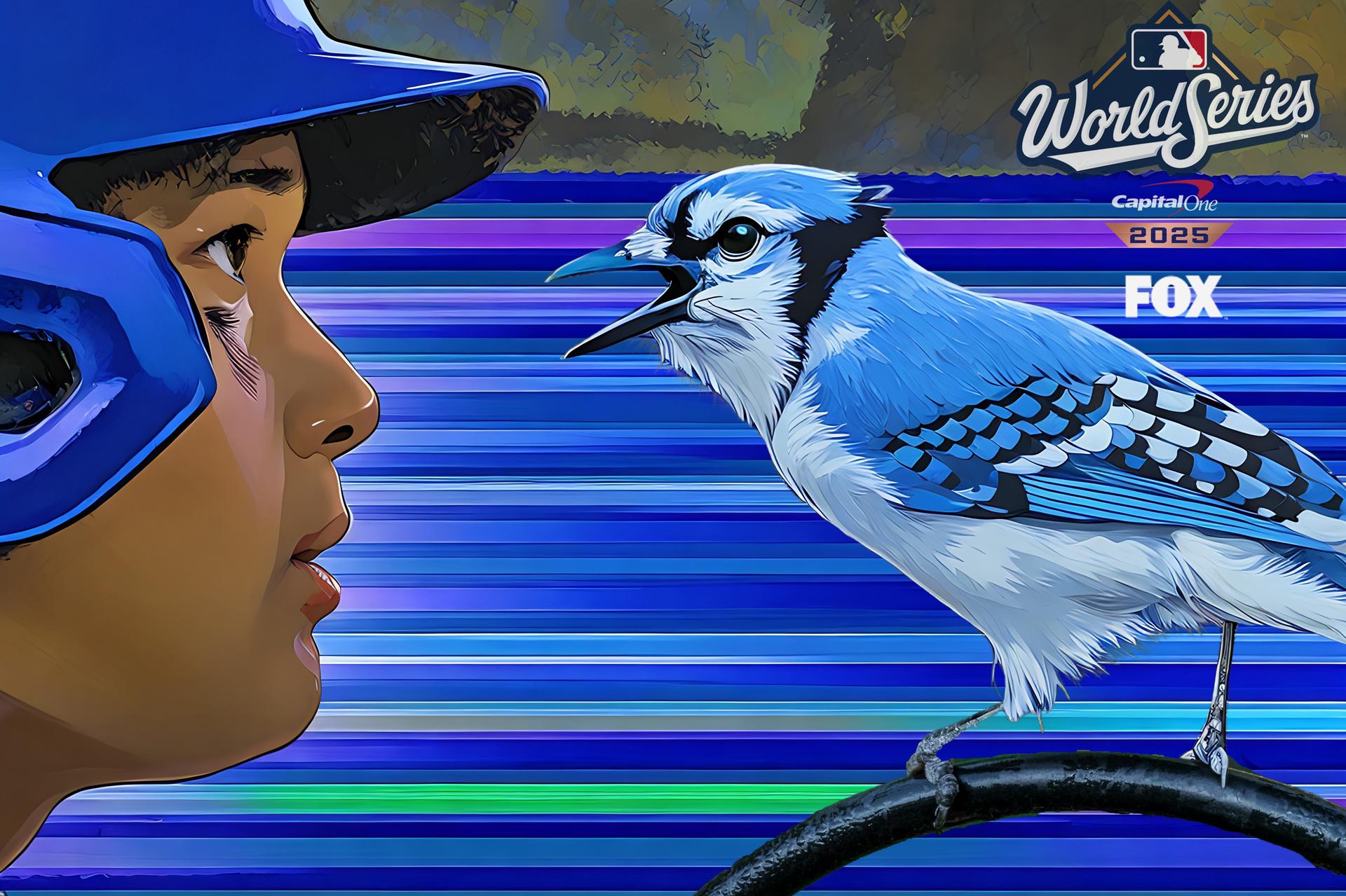 Image of Shohei Ohtani and a blue jay