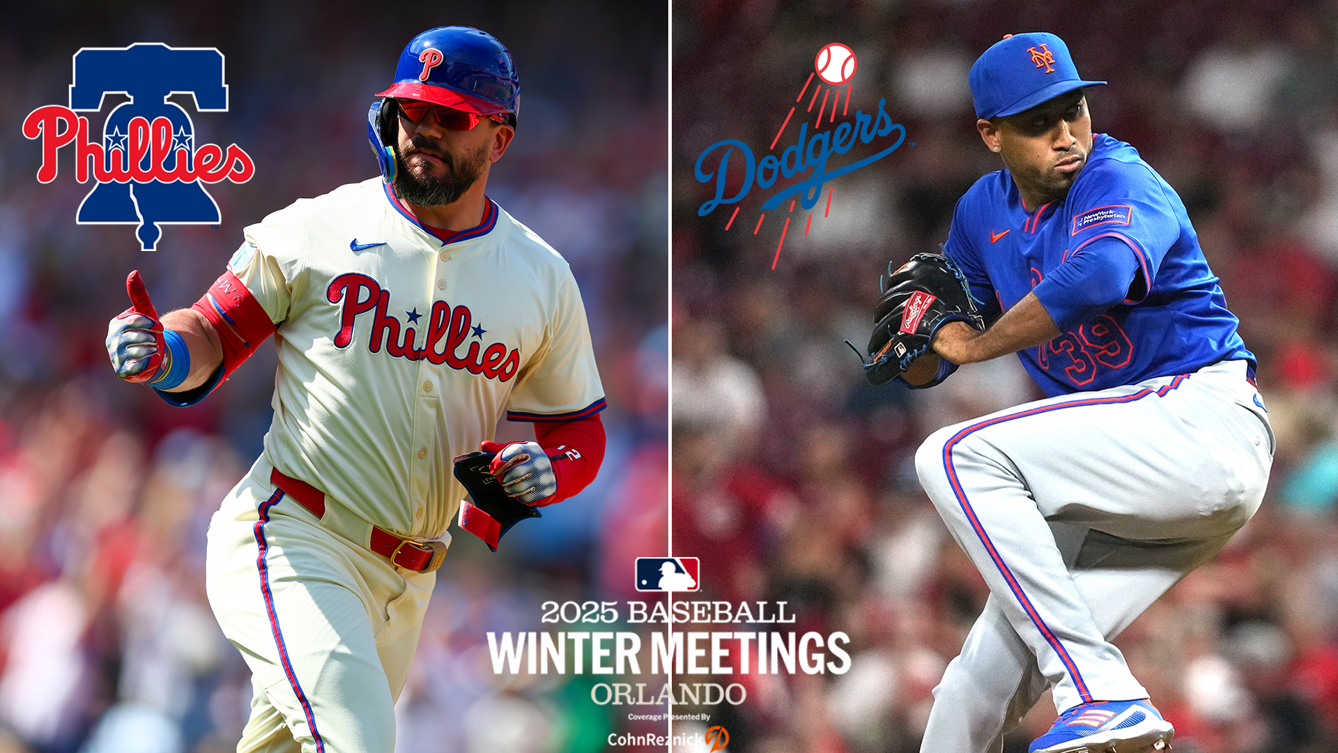 Kyle Schwarber and Edwin Díaz