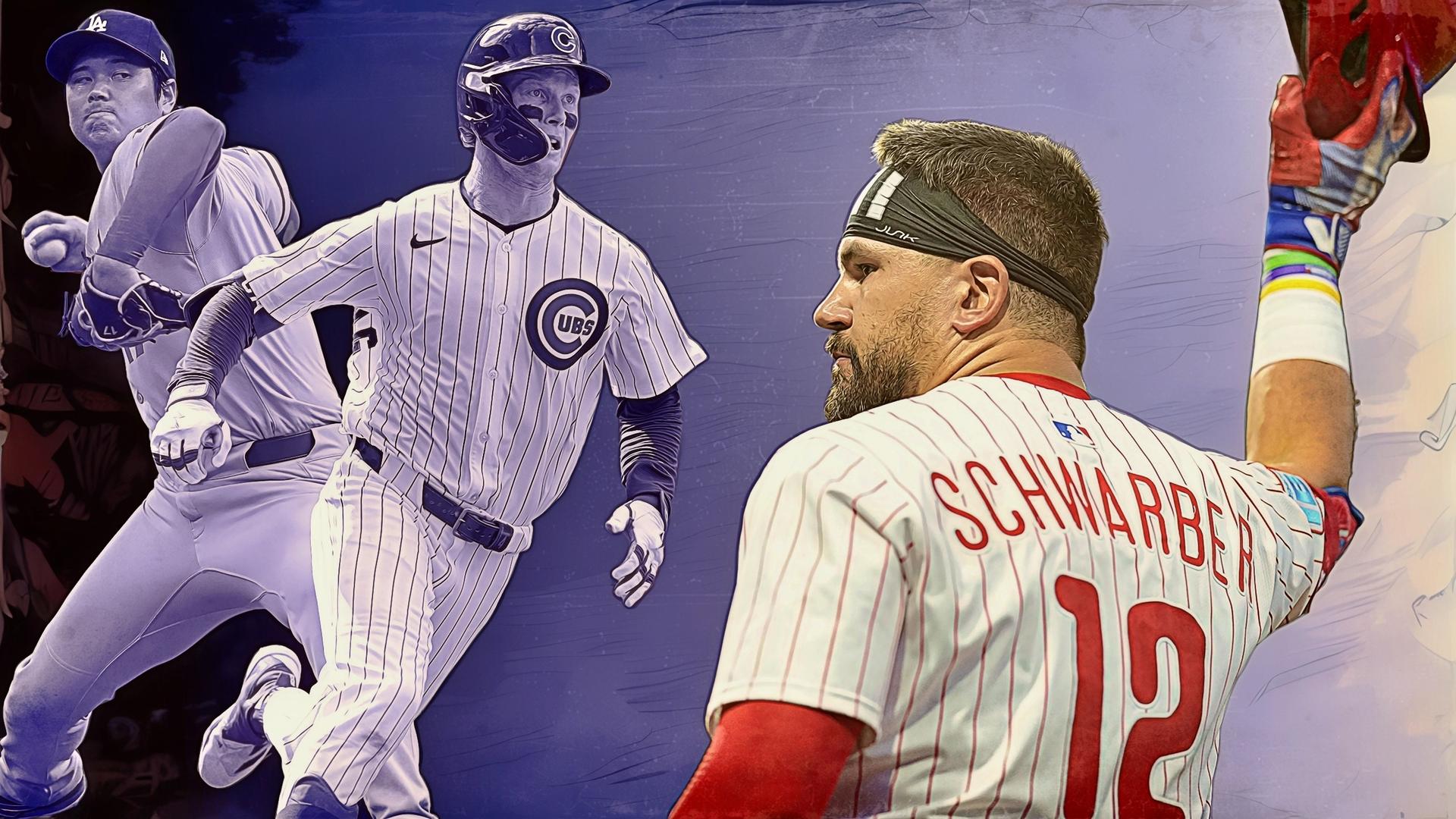 NL MVP candidates Shohei Ohtani, Pete Crow-Armstrong and Kyle Schwarber