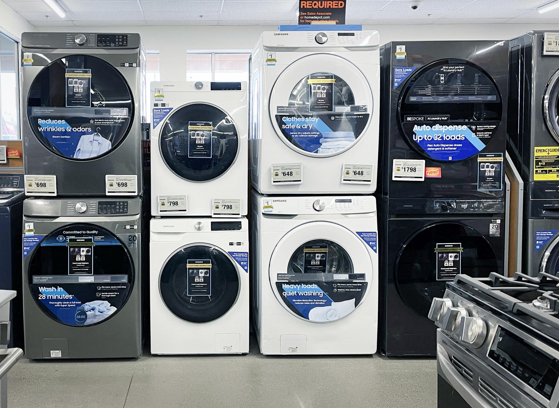 Washing machines