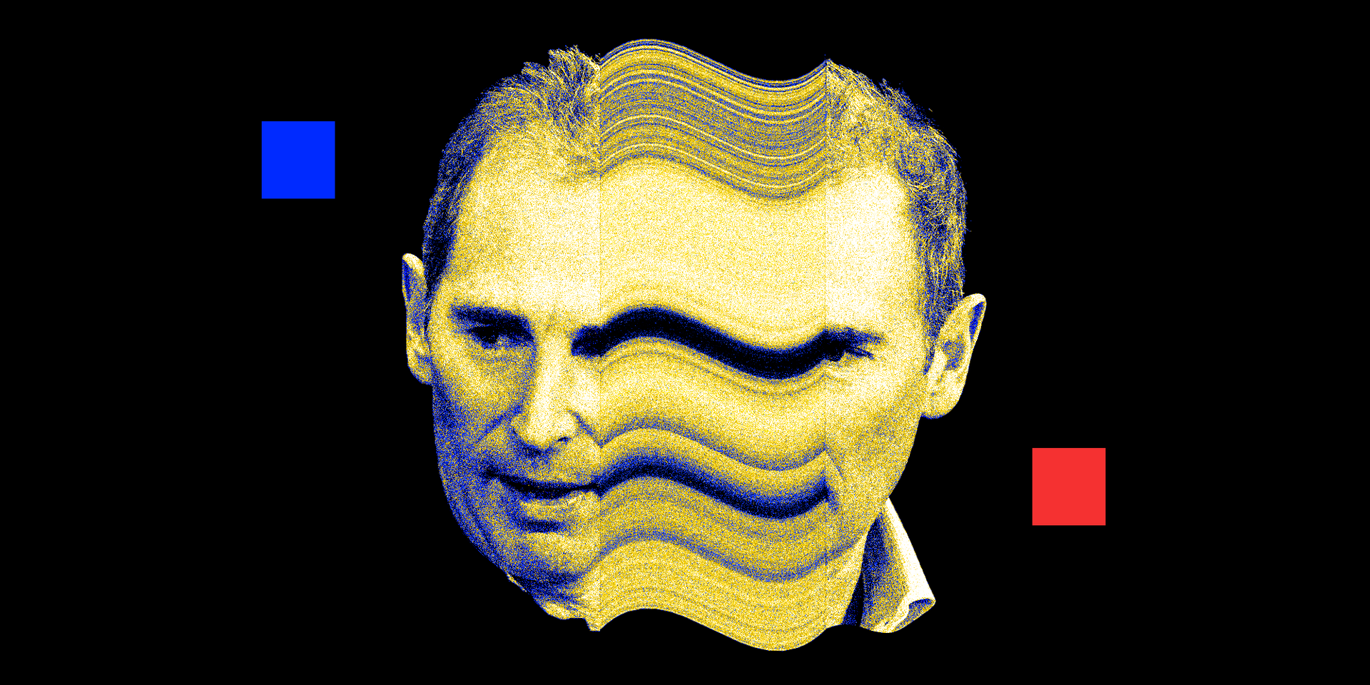 A photo illustration of Amazon boss Andy Jassy.