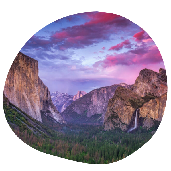 Yosemite Valley sunset