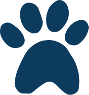 Puppy paw print